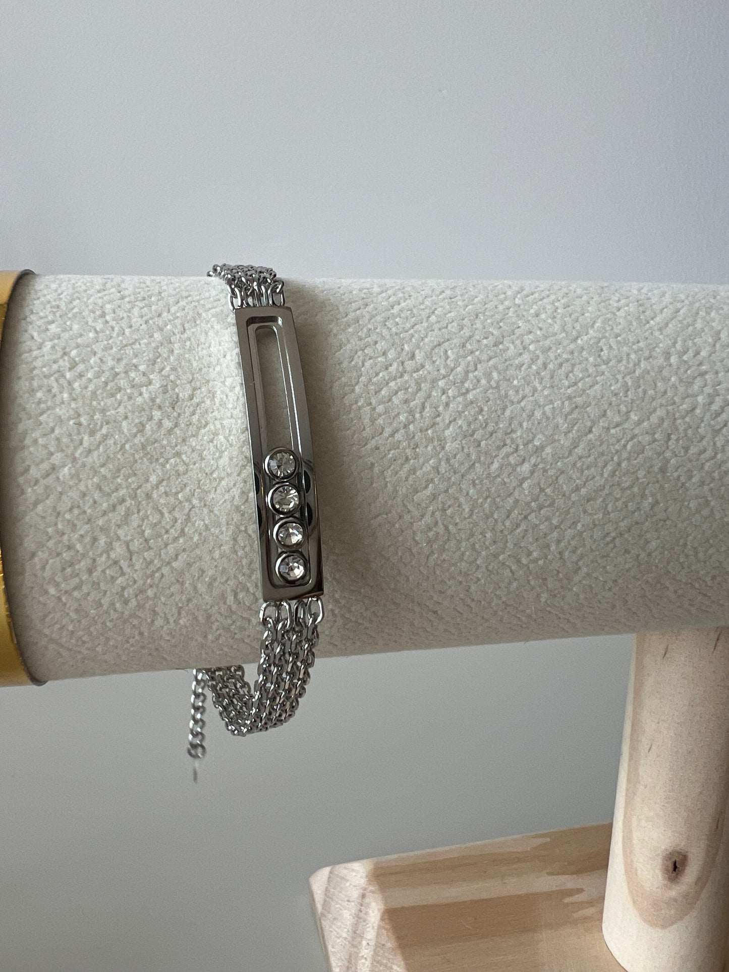 Pulsera Paola plata