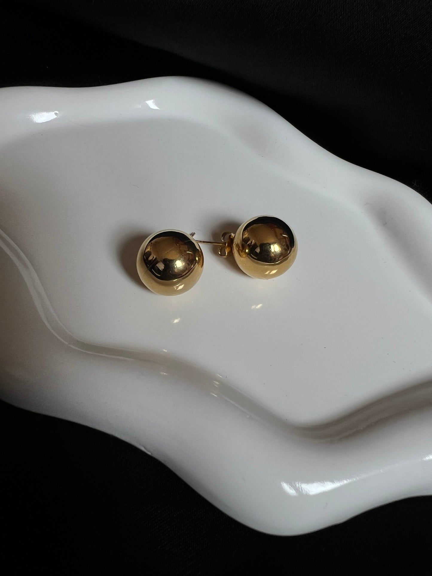 Pendientes Daisen Dorado