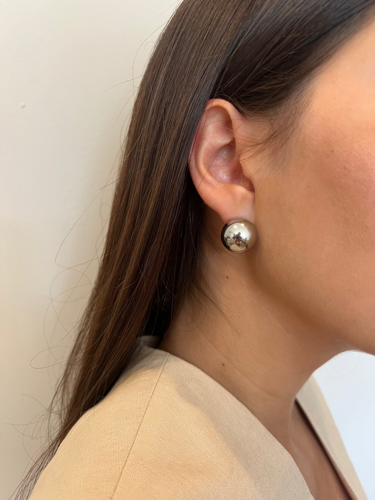 Pendientes Daisen Plata