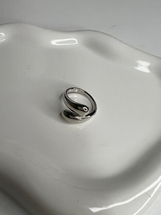 Anillo plateado Silver