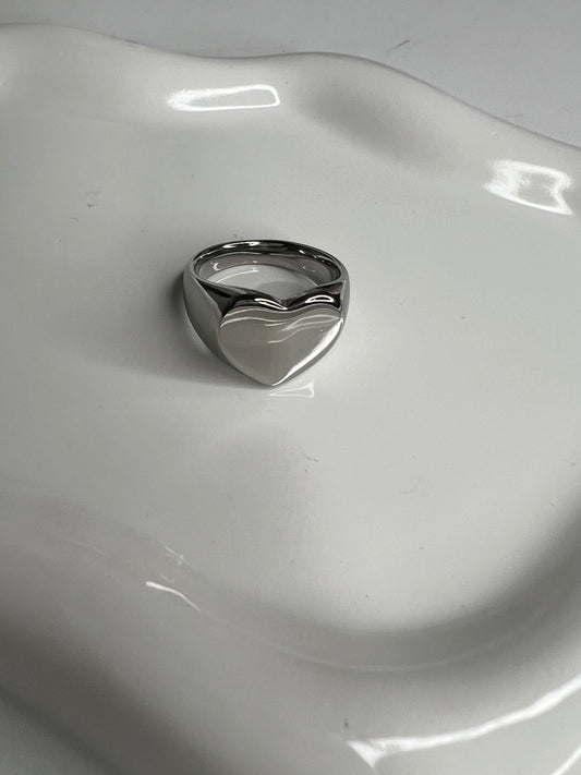 Anillo plata Heart